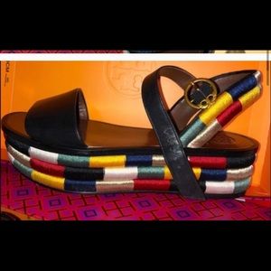 TORY BURCH SANDALS & surprise Box Full of awesome